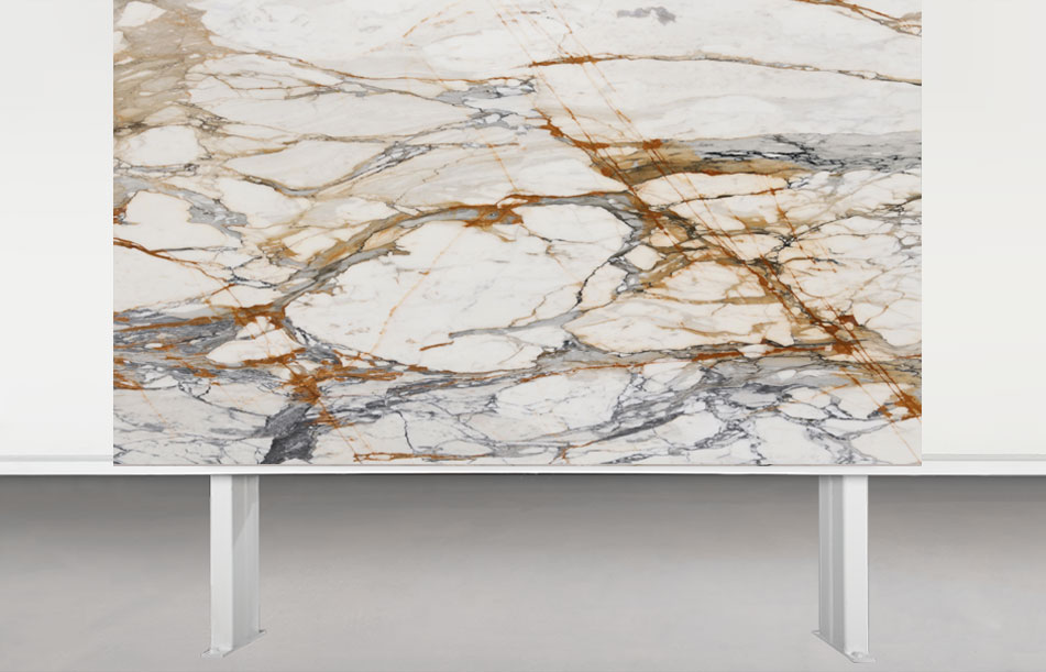 majo イタリア製 3/4 Slab Calacatta Regio Polished - Walker Zanger