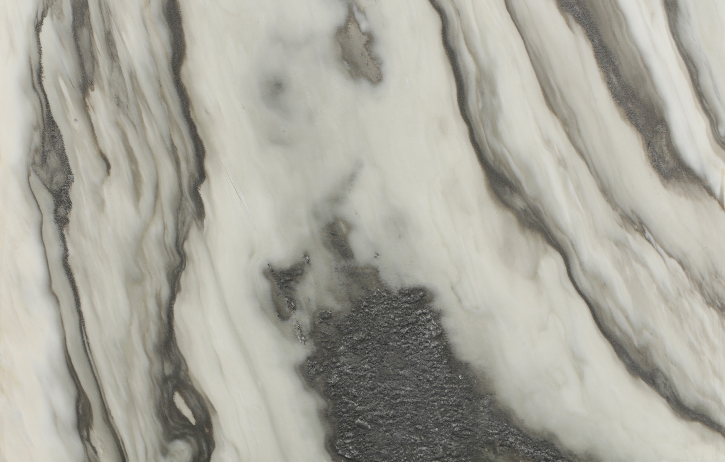 unoa 【Marble stone】No sleeve design MOLOVO Natural White and Blue 1.89 in. x 7.8 Subway Polished
