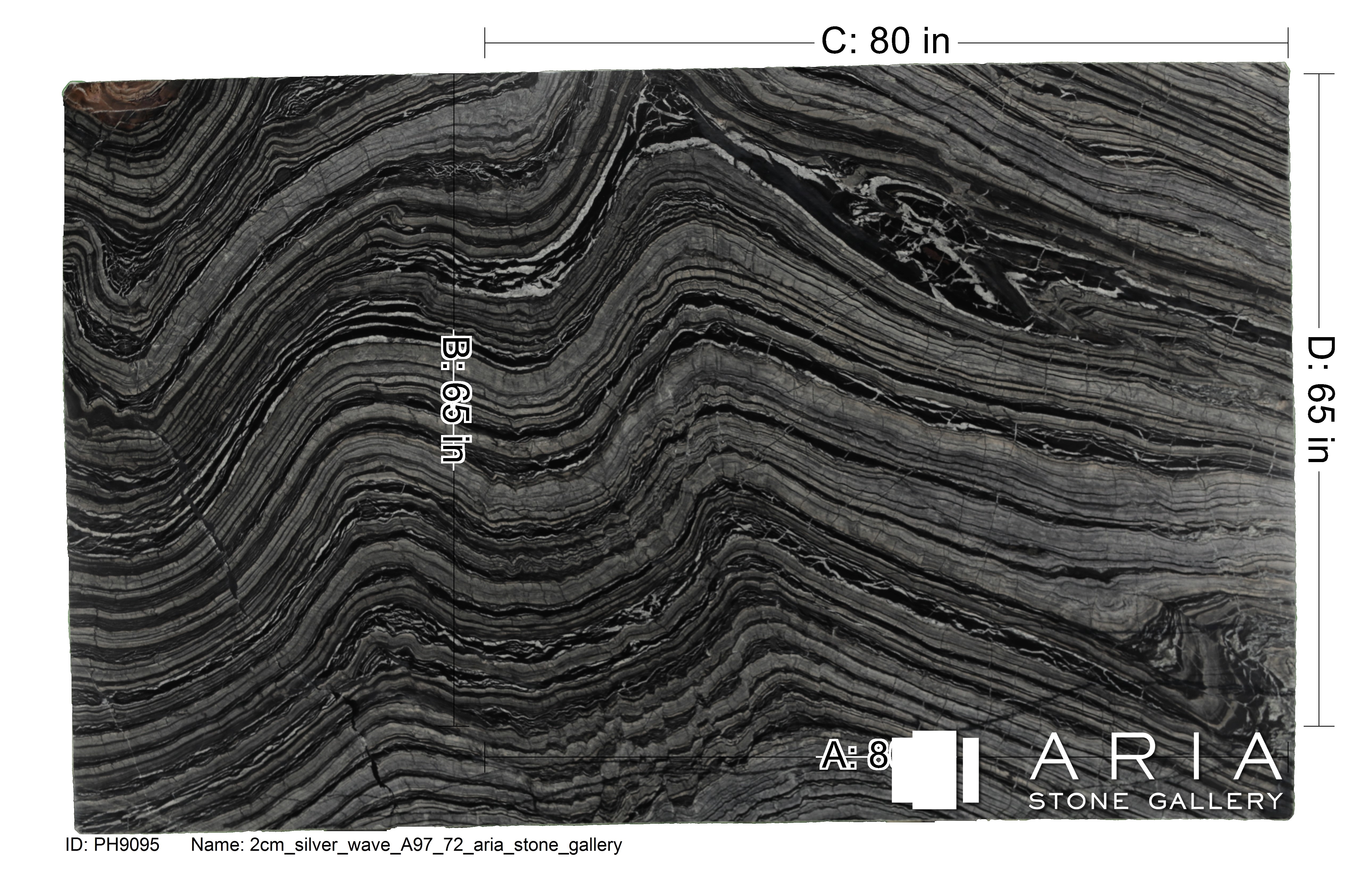 2CM SILVER WAVE | MARBLE | Aria Stone Gallery